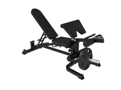 weight bench with leg extension